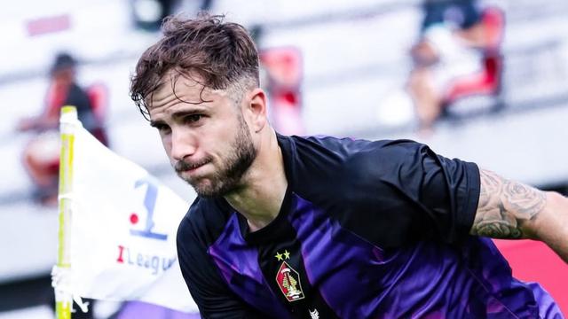 Telmo Castanheira, gelandang asal Portugal milik Persik Kediri musim 2025/26. (Bola.com/Gatot Sumitro)