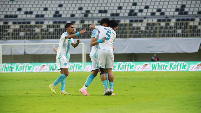 PSBS Biak berhasil kemenangan 2-1 atas Persita Tangerang pada laga pekan ke-12 BRI Super League 2025/2026 di Stadion Maguwoharjo, Sleman, Kamis (6/11/2025) sore WIB. (dok. PSBS Biak)