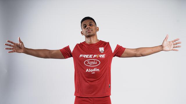 Pemain baru Persis Solo asal Brasil, Cleylton Santos. (Persis Solo)