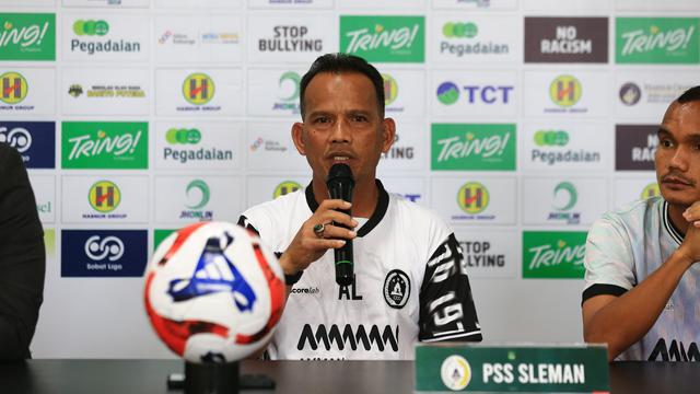 Pelatih PSS, Ansyari Lubis. (dok. PSS Sleman)