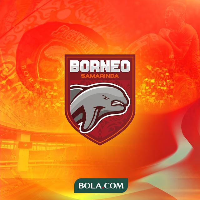 Borneo FC - Ilustrasi Logo Borneo FC 2024