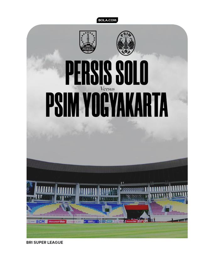 Prediksi Persis Solo vs PSIM Yogyakarta - BRI Super League. (Bola.com/Gregah Nurikhsani)