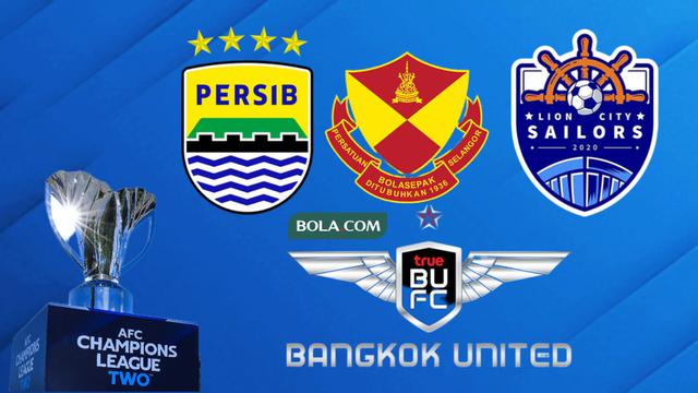 Ilustrasi Grup G AFC Champions League Two. (Bola.com/Wiwig Prayugi)