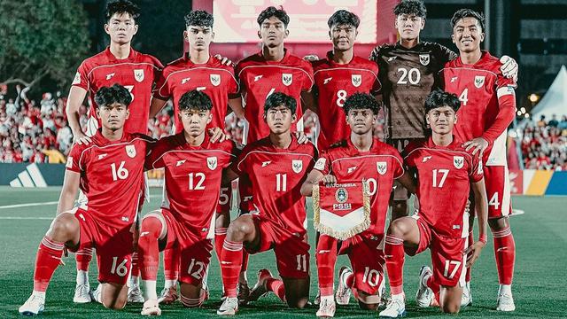 Starting XI Timnas Indonesia saat menghadapi Brasil di Piala Dunia U-17 2025. (Dok. PSSI)