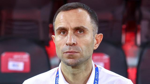 Nama Timur Kapadze semakin santer digadang-gadang akan menjadi pelatih baru Timnas Indonesia. (AFP/KARIM JAAFAR)