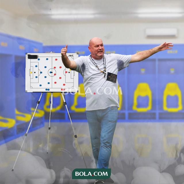 Persib Bandung - Ilustrasi tactical board, Bojan Hodak