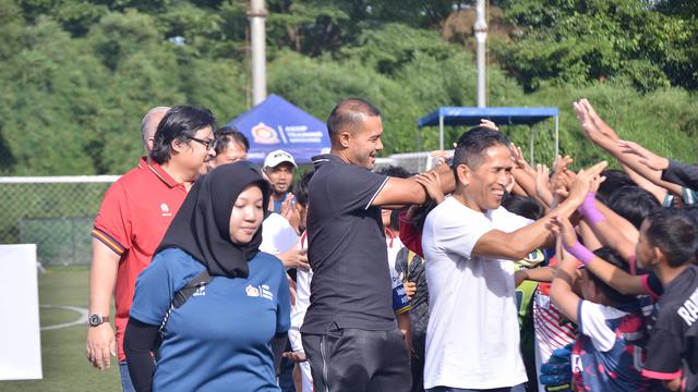 Sompo Student Tournament edisi kelima resmi dibuka di ASIOP Training Ground Sentul, Bogor pada Sabtu (22/11/2025) pagi. (Dok. Sompo)