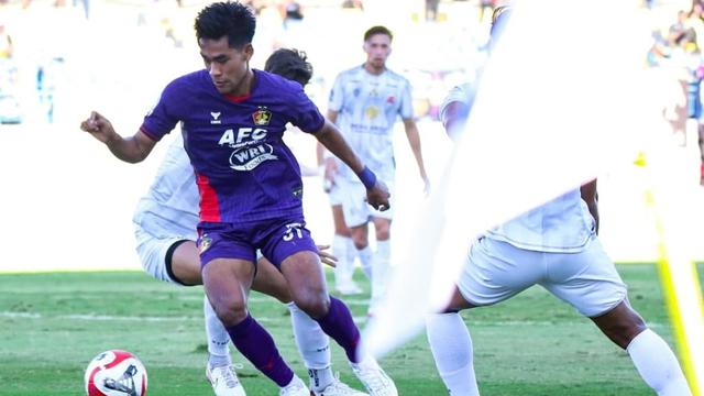 Striker Persik Kediri, Wigi Pratama. (dok. Persik Kediri)