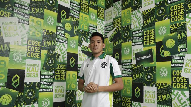 Rekrutan anyar PSS Sleman, Irvan Mofu, siap membawa timnya kembali promosi ke kasta tertinggi sepak bola Indonesia. (Dok. PSS Sleman)