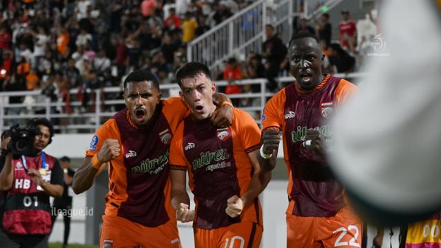Borneo FC pada pertandingan di BRI Super League 2025/26. (Dok. ileague.id)