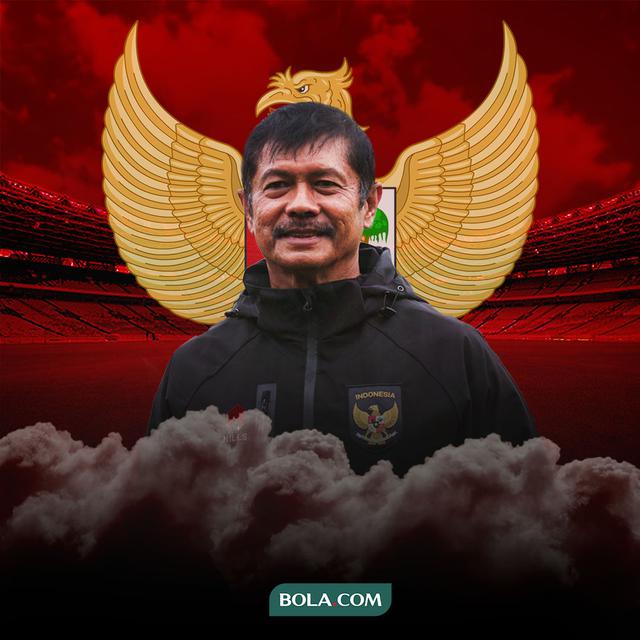 Ilustrasi - Indra Sjafri background timnas indonesia (Bola.com/Erisa Febri/Adreanus Titus)