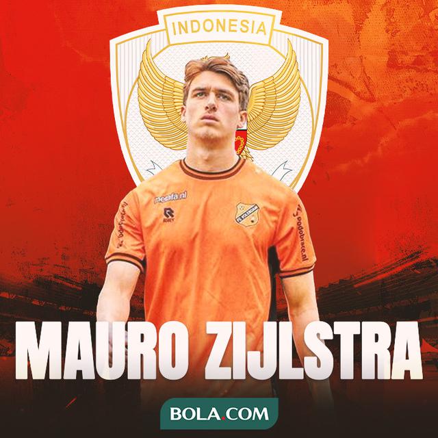 Timnas Indonesia - Mauro Zijlstra 