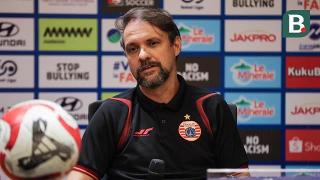 Pelatih Persija Jakarta, Maurício Souza. (Bola.com/Abdul Aziz)