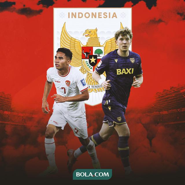 Timnas Indonesia - Marselino Ferdinan dan Ole Romeny 