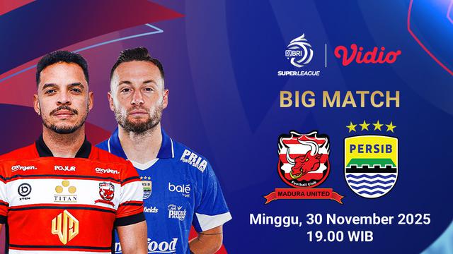Saksikan Madura United vs Persib di Vidio. (dok. vidio.com)