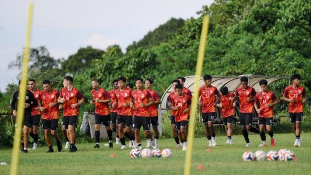 Borneo FC dalam sesi latihan di BRI Super League 2025/2026. (Dok. ileague.id)