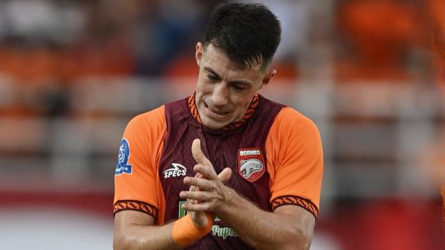 Winger Borneo FC, Mariano Peralta. (Bola.com/Dok.Instagram Borneo FC).