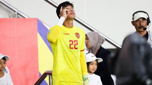 Daffa Fasya saat pertandingan Timnas Indonesia melawan Laos di laga kedua Grup B Piala AFF 2024 di Stadion Manahan, Solo, Kamis (12/12/2024). (Bola.com/Abdul Aziz)