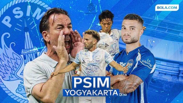 Ilustrasi PSIM Yogyakarta. (Bola.com/Gregah Nurikhsani)
