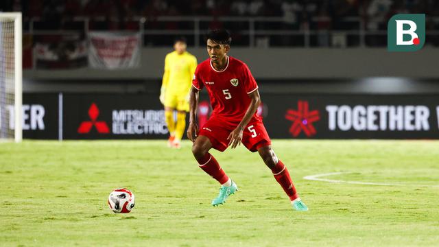 Bek Timnas Indonesia di Piala AFF 2024, Kakang Rudianto. (Bola.com/Abdul Aziz)